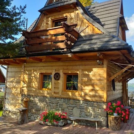 Goralski Domek Z Kominkiem - Highlander Wooden House Мурзасичле Екстериор снимка