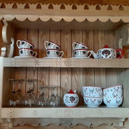 Goralski Domek Z Kominkiem - Highlander Wooden House Мурзасичле Екстериор снимка