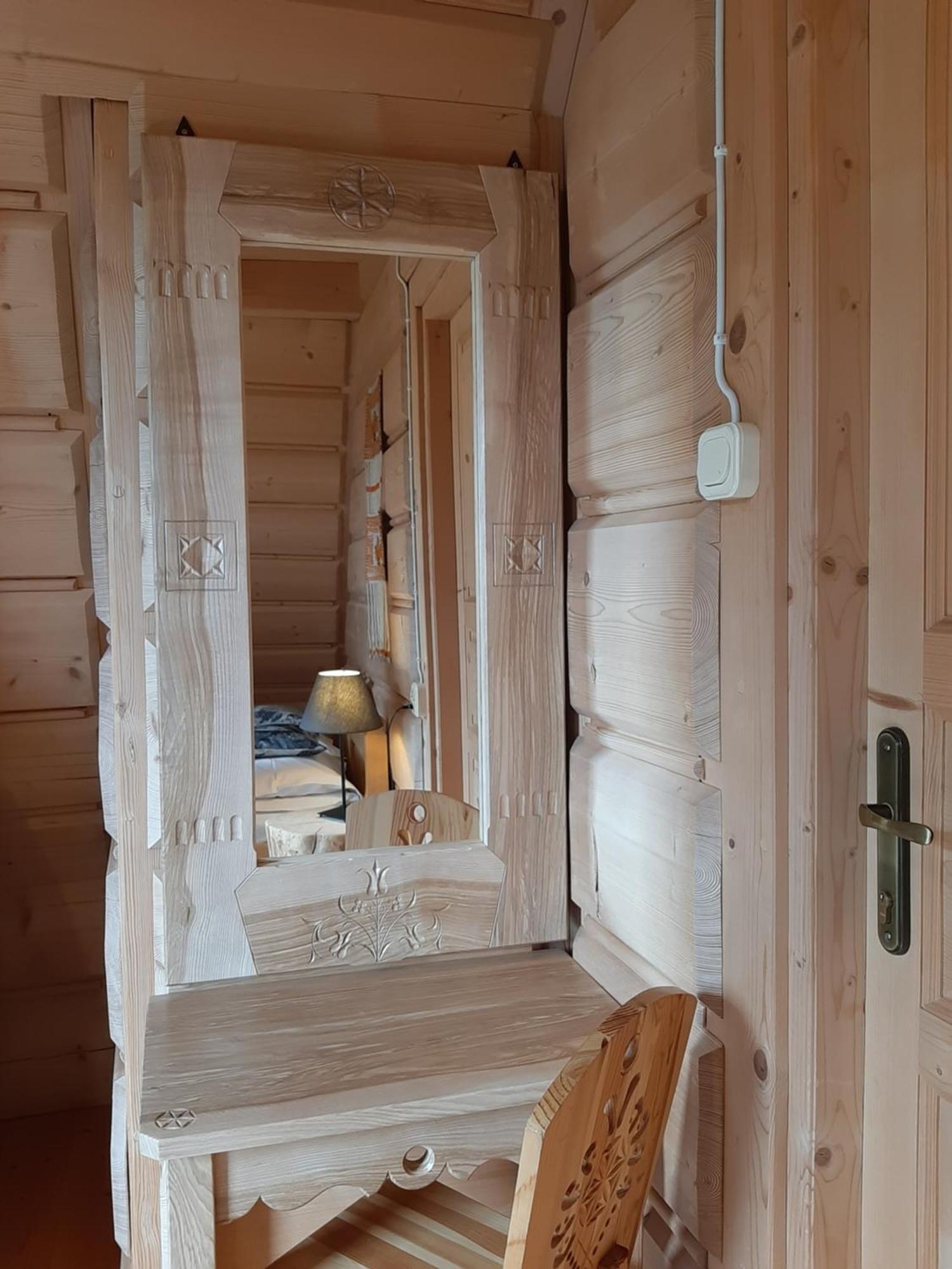 Goralski Domek Z Kominkiem - Highlander Wooden House Мурзасичле Екстериор снимка