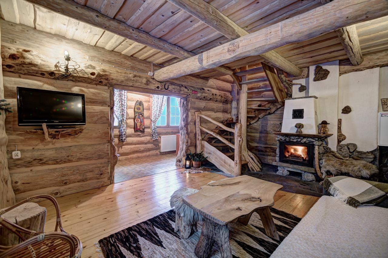 Goralski Domek Z Kominkiem - Highlander Wooden House Мурзасичле Екстериор снимка